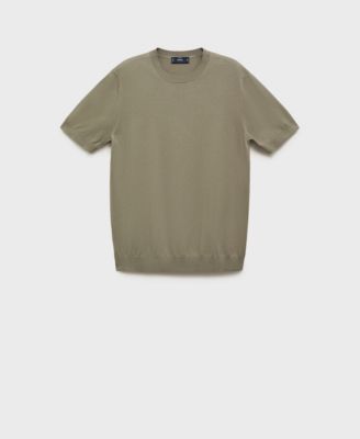 Men's Cotton Fine-Knit T-Shirt