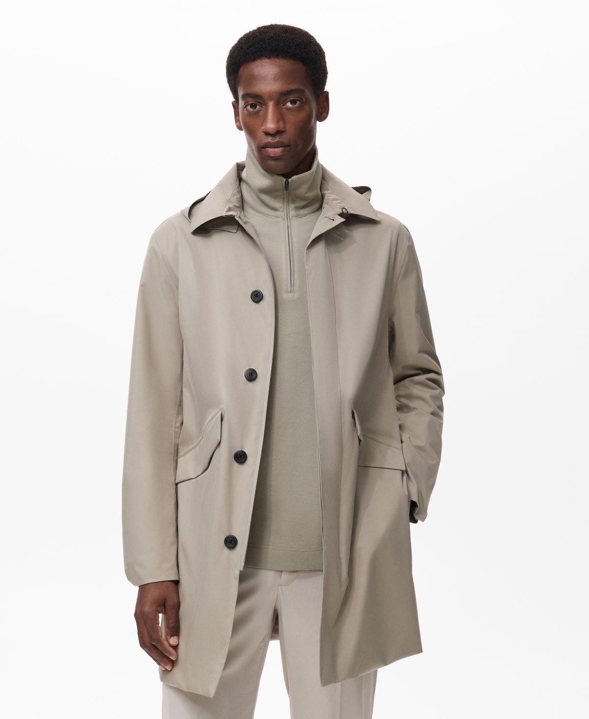 Мужская парка с водонепроницаемыми карманами Thermolite