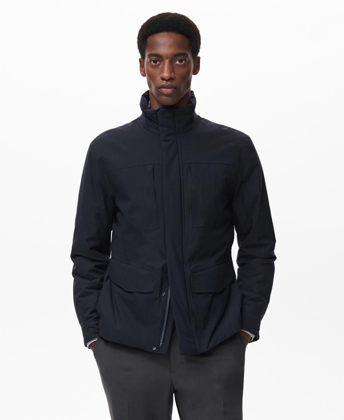 Mango Men's Thermolite Padding Waterproof Jacket