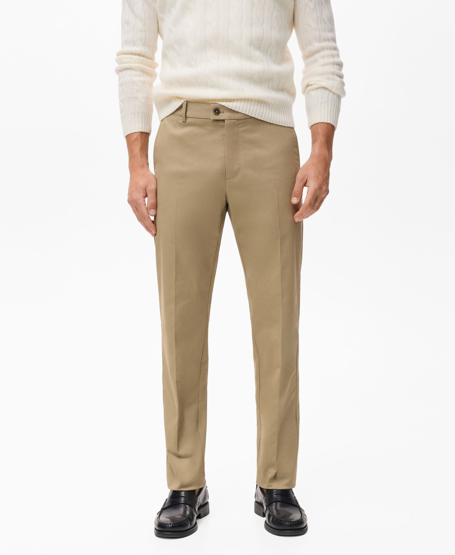 Men's Regular-Fit Cotton Pants