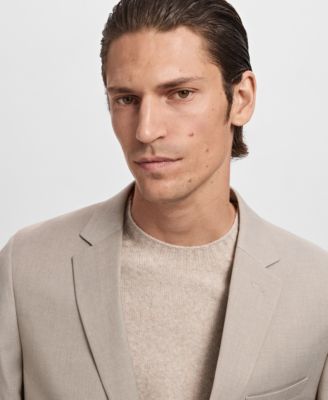 Men's Stretch Fabric Super Slim-Fit Suit Jacket