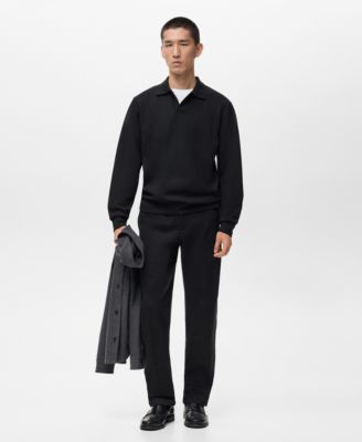 Men's Regular-Fit Polo Sweatshirt