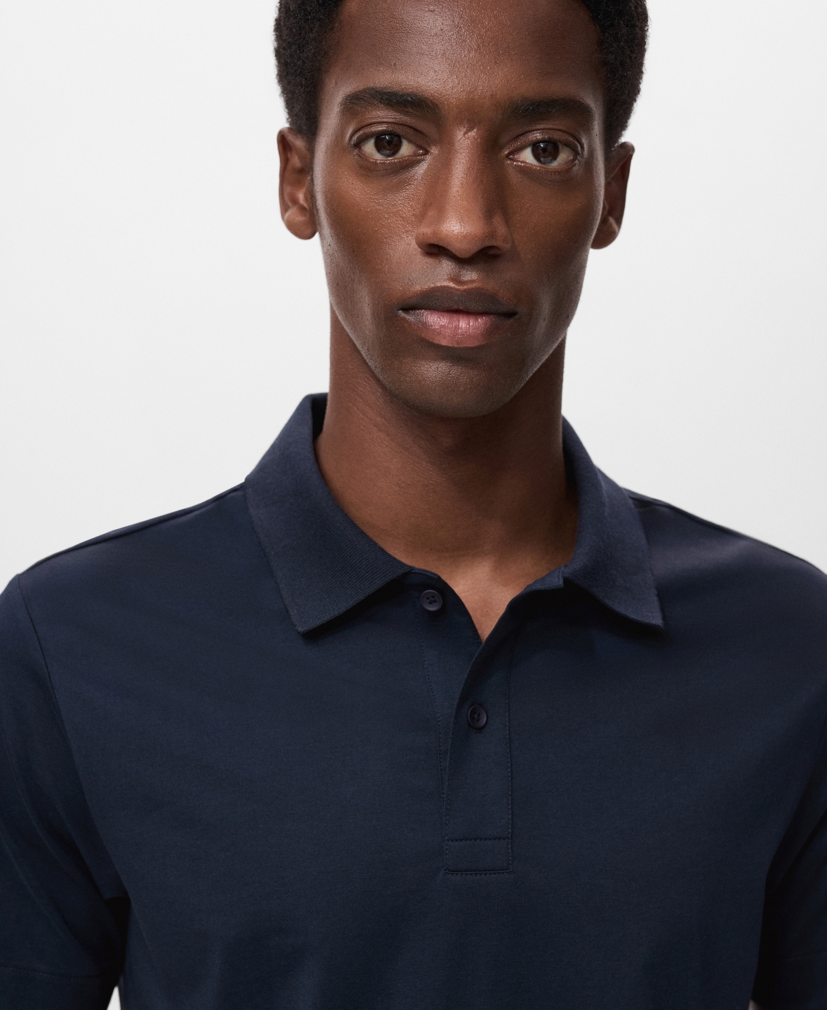 Mango Men's Slim-Fit Thermolite Polo Shirt