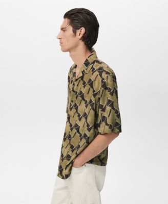 Men's Flowy Printed Shirt