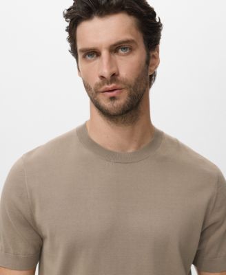 Men's Cotton Fine-Knit T-Shirt