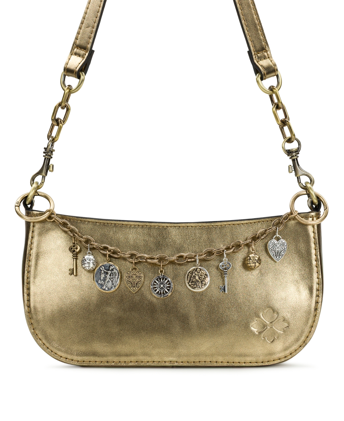 Patricia Nash Handbag Multi Charm Chain In Gold