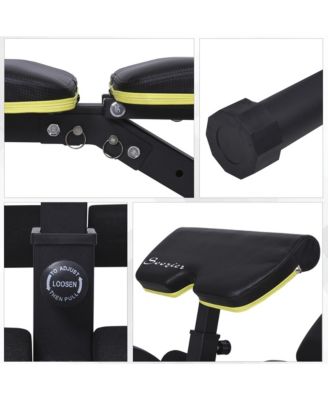 Multi-Functional Sit-Up Dumbbell Bench Adjustable Seat and Back Angle