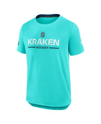 Men's Light Blue Seattle Kraken Authentic Pro Rink Tech T-Shirt