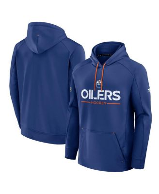Fanatics - Men's Royal Edmonton Oilers Authentic Pro Rink Hoodie