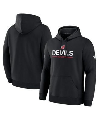 Fanatics - Men's Black New Jersey Devils Authentic Pro Primary Hoodie