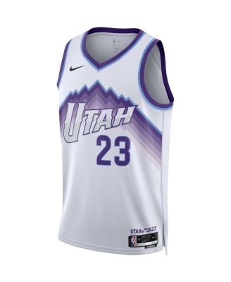Men's and Women's Lauri Markkanen White Utah Jazz Swingman Jersey - Association Edition