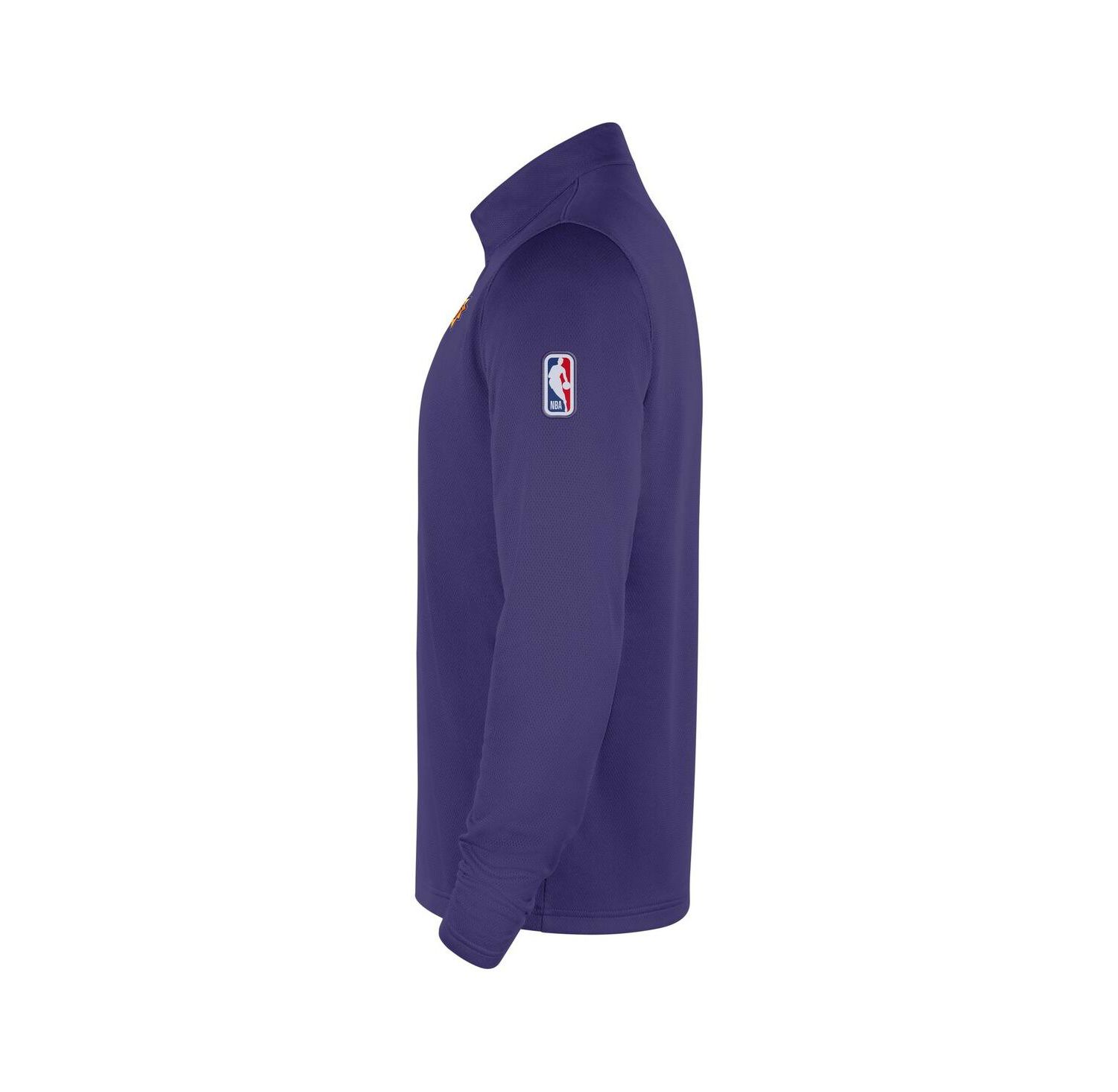 Men's Purple Phoenix Suns 2025/26 Authentic Coaches Quarter-Zip Dri-Fit Sweatshirt