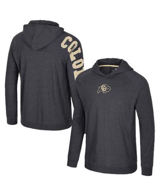 Colosseum - Men's Black Colorado Buffaloes Back in Business Long Sleeve Raglan T-Shirt
