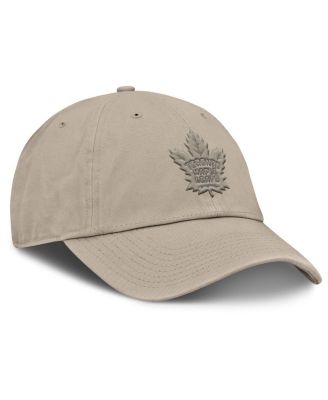 Men's Tan Toronto Maple Leafs Authentic Pro Road Adjustable Hat