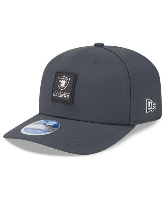 New Era - Men's Charcoal Las Vegas Raiders 2025 Sideline Cold Weather 9SEVENTY Adjustable Hat