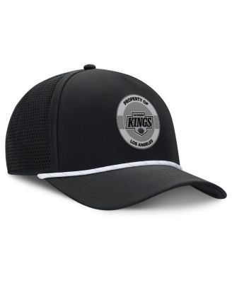Men's Black Los Angeles Kings Authentic Pro Rink Adjustable Hat