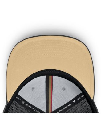 Men's Charcoal Vegas Golden Knights Authentic Pro Home Ice Trucker Adjustable Hat