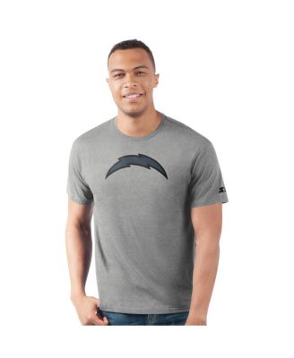 Starter - Men's&nbsp;Heather Gray Los Angeles Chargers Prime Time T-Shirt