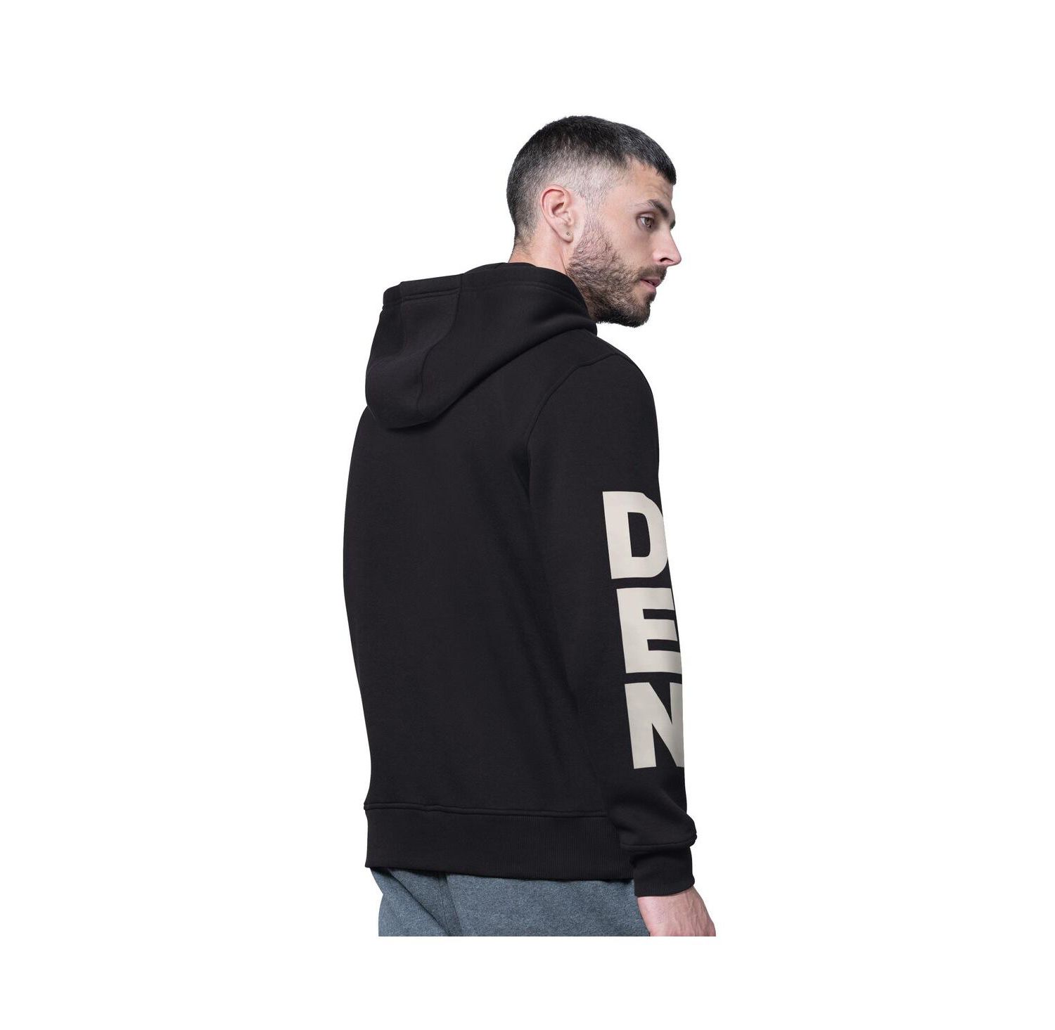 Men's Black Denver Broncos Handoff Fleece Hoodie Sweatshirt