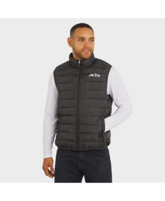 Men's NFL x Darius Rucker Collection by Black New York Jets Packable Full-Zip Vest with Travel Bag