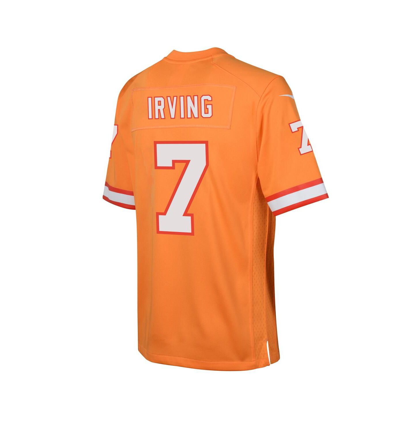 Детский топ Nike Bucky Irving Orange Tampa Bay Buccaneers Alternate Game Jersey — фото 3