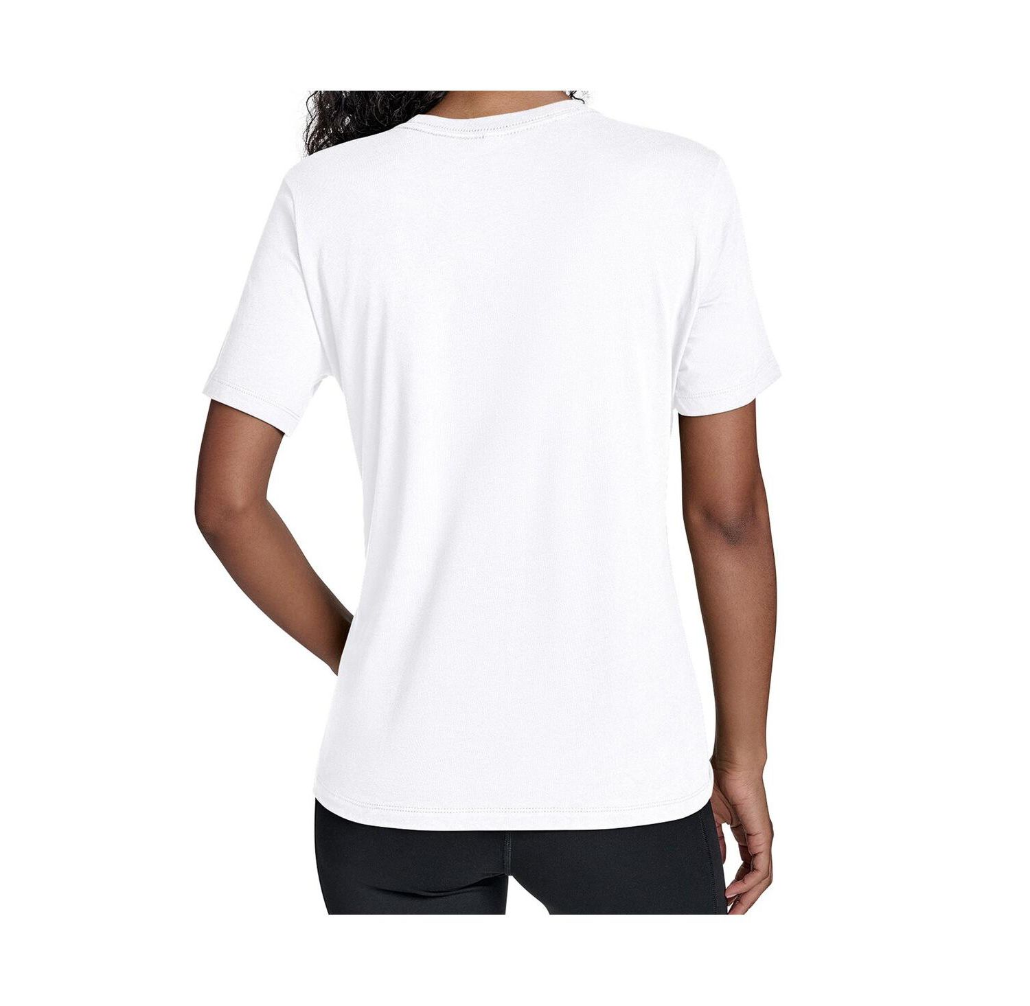 Women's White Detroit Tigers Team Stripe T-Shirt