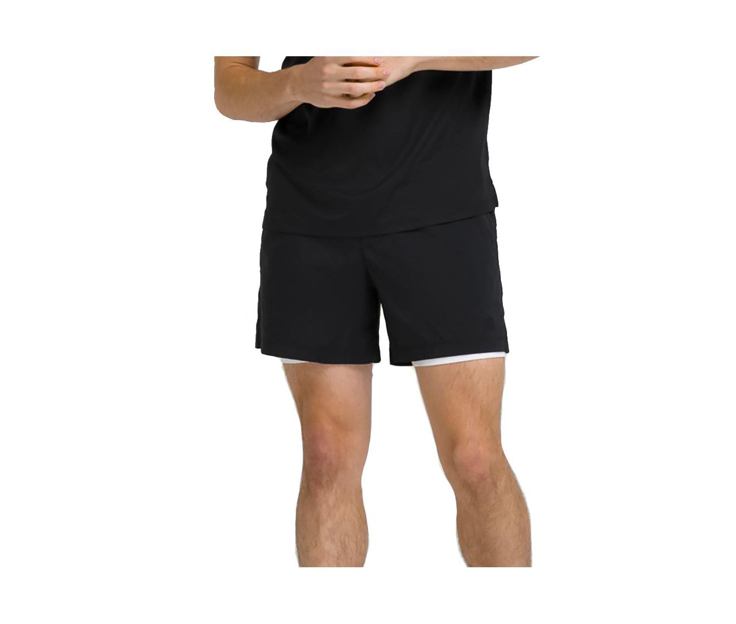 Мужские шорты Wilson Volley 6 Inch Tennis Shorts, цвет: Чёрный — фото 3