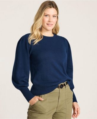 Women's Drifter Puff Sleeve Crew Neck Sweater