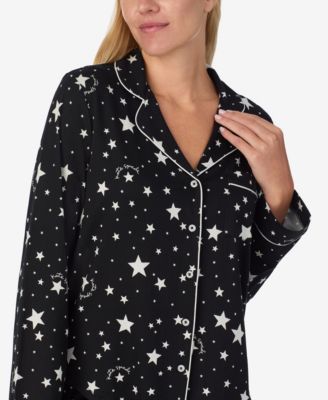 Women's 2-Piece Sleepwear Long-Sleeve Top and Pajama Pants Set