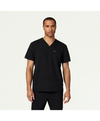 Big & Tall Plus-Size Platt 3-Pocket Classic V-Neck Scrub Top