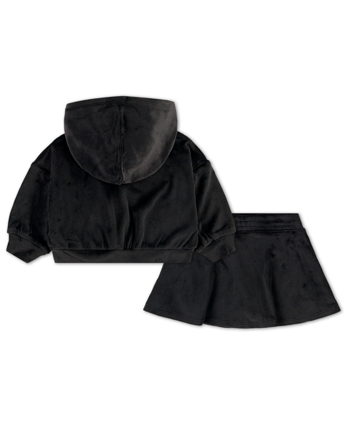 Nike Baby Girls 2-Piece Velour Long-Sleeve and Skirt Scooter Set