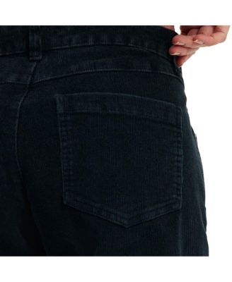 Women's Low Rise Straight Cord Pant