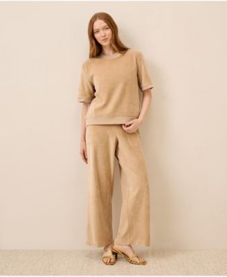 Women's Organic Cotton Velour T-Shirt