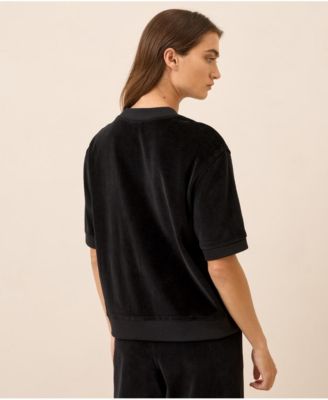 Women's Organic Cotton Velour T-Shirt