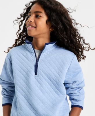 Epic Threads Big Boys Quarter Zip Jacket Nasa T Shirt Stretch Jeans Macys Exclusive In Brown