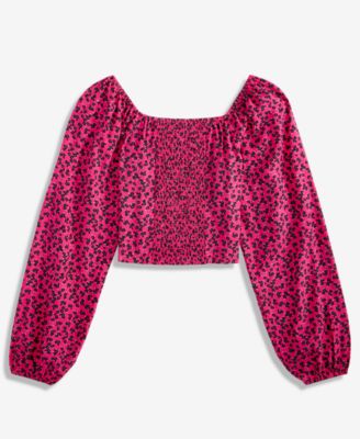 Girls 7-16 Milkmaid Top