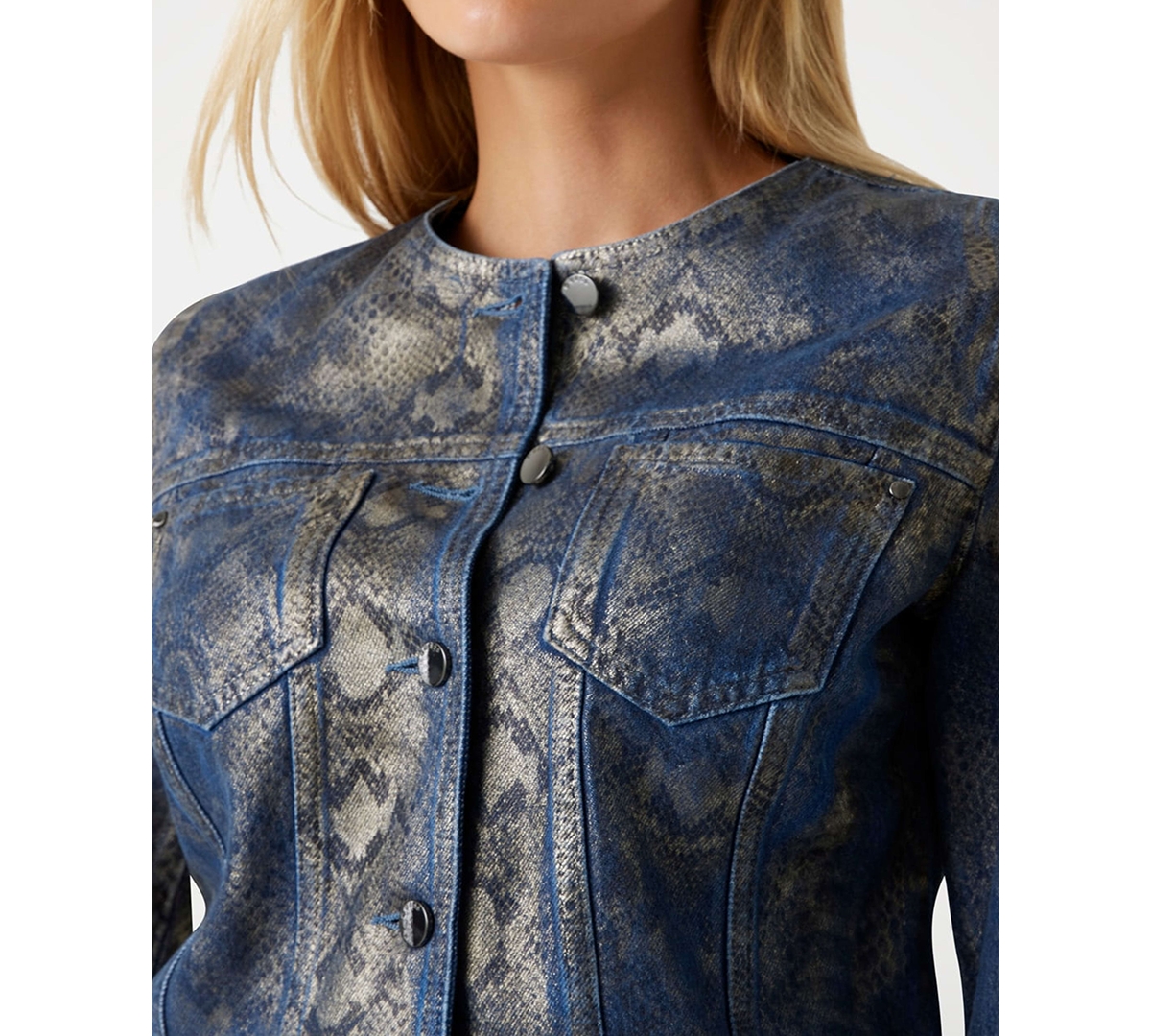 Guess Women's Tersa Long-Sleeve Jacket