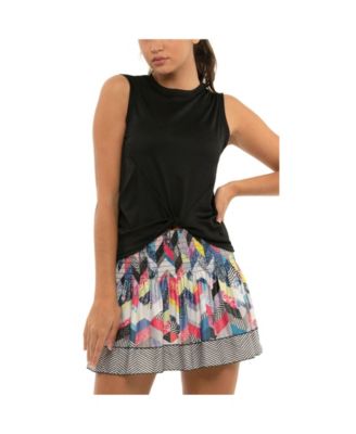 Women's Twist Front Tennis Tank Top