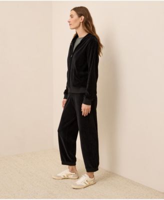 Women's Organic Cotton Velour Relaxed Jogger