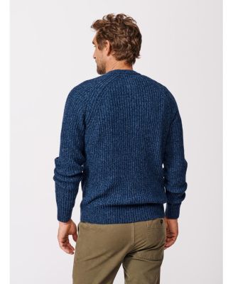 Men's Ray Fisherman Rib Crew Neck Sweater