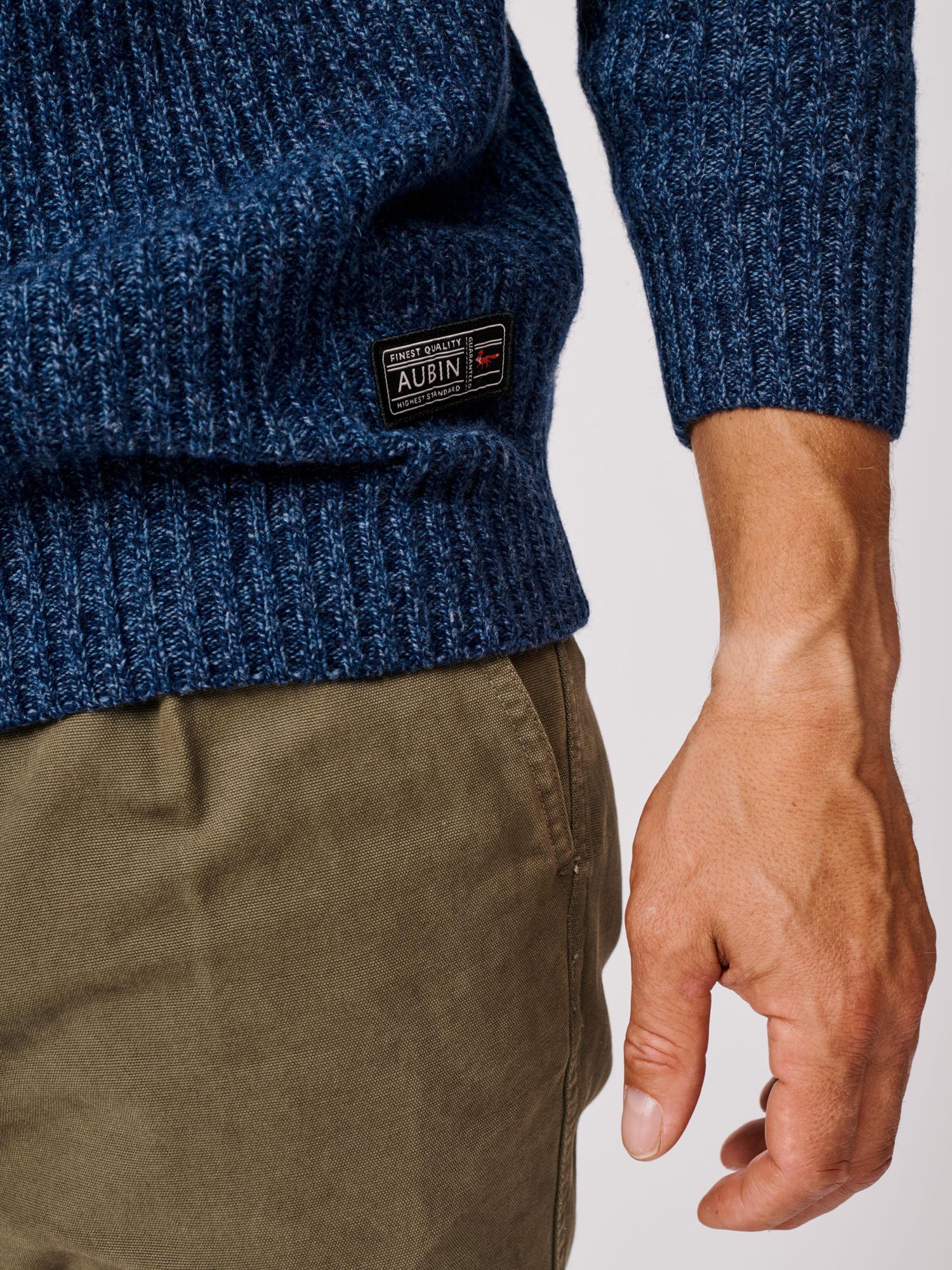 Men's Ray Fisherman Rib Crew Neck Sweater