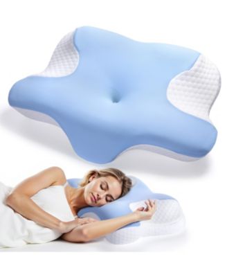 Ergonomic Cervical Memory Foam Pillow – Contour Neck Support for Pain Relief & Better Sleep