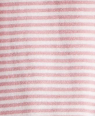 Baby Girls Bear Long-Sleeve Hoodie, Bodysuit and Pants, 3-Piece Set