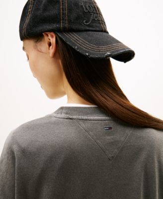 Women's Oversized Tommy Dollar Logo T-Shirt