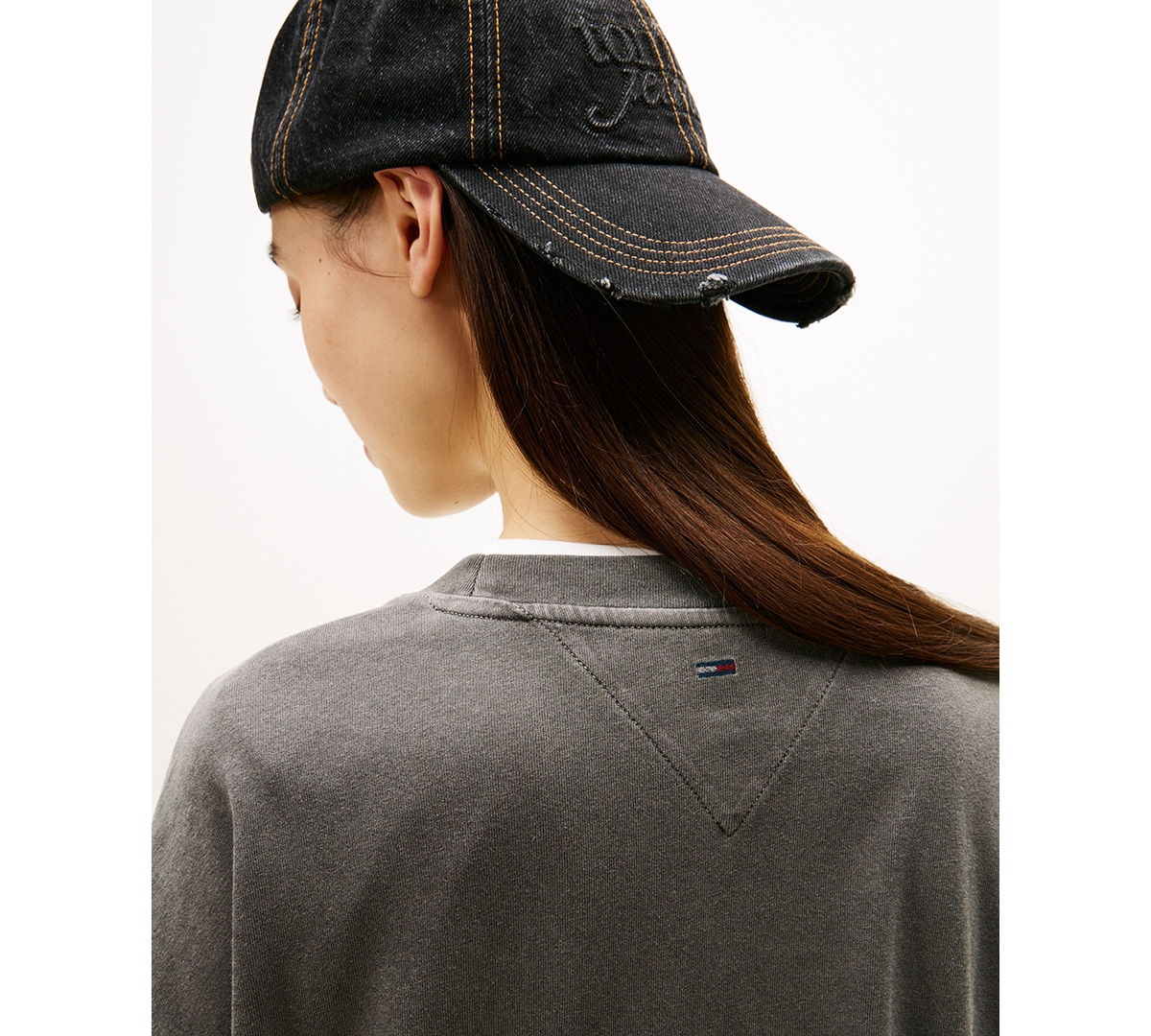 Tommy Jeans Women's Oversized Dollar Logo T-Shirt