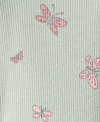 Baby Girls' Butterfly Sweater and Pants, 2-Piece Set