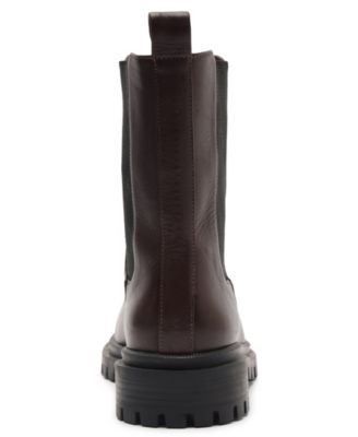 Women's Brandy Mid Block Heel Round Toe Booties