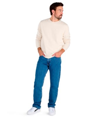 Men's Silicone Badge Crewneck Sweatshirt