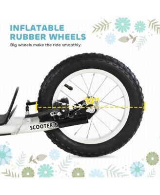 Youth Scooter Front and Rear Caliper Dual Brakes,