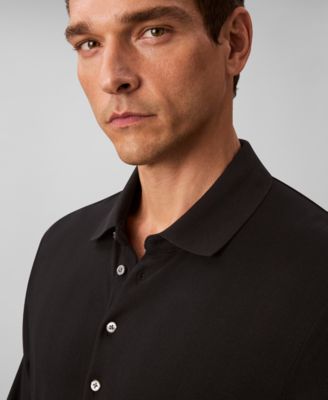 Men's Long-Sleeve Classic Fit Polo Shirt